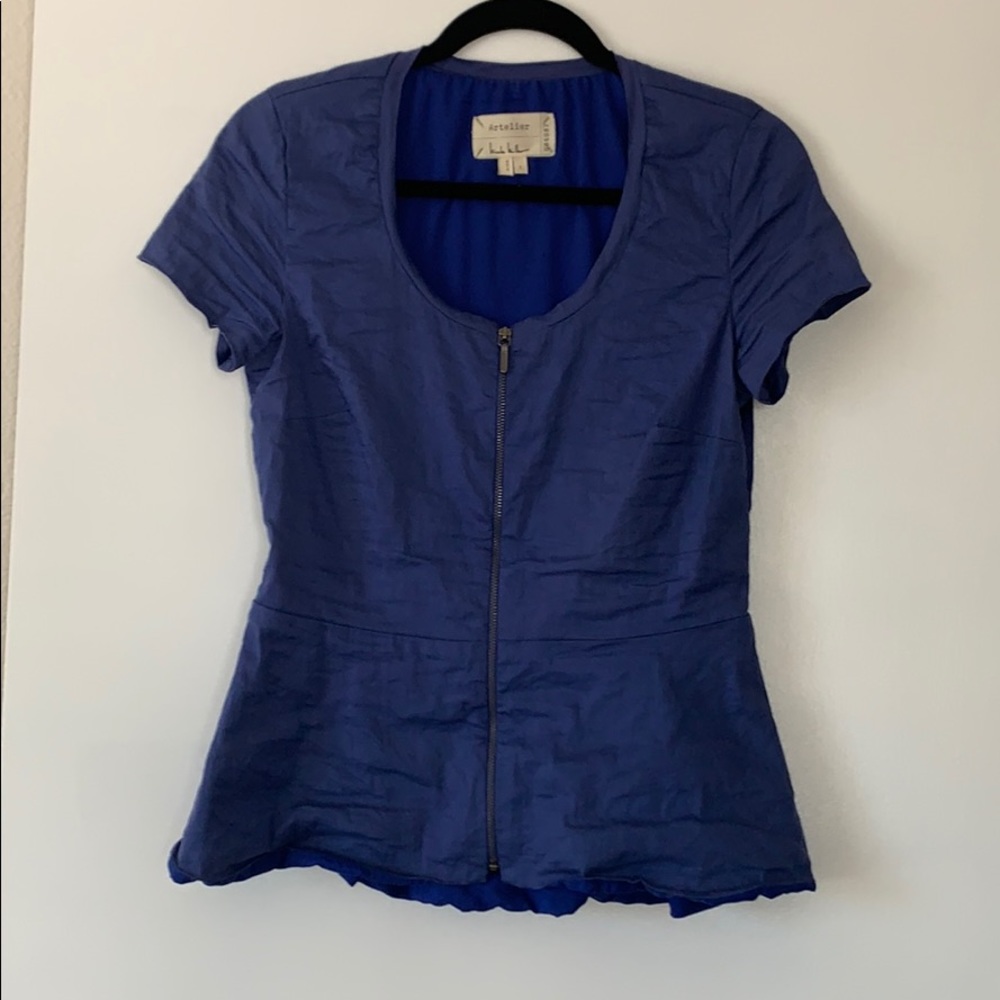 Nicole Miller Artelier Peplum top